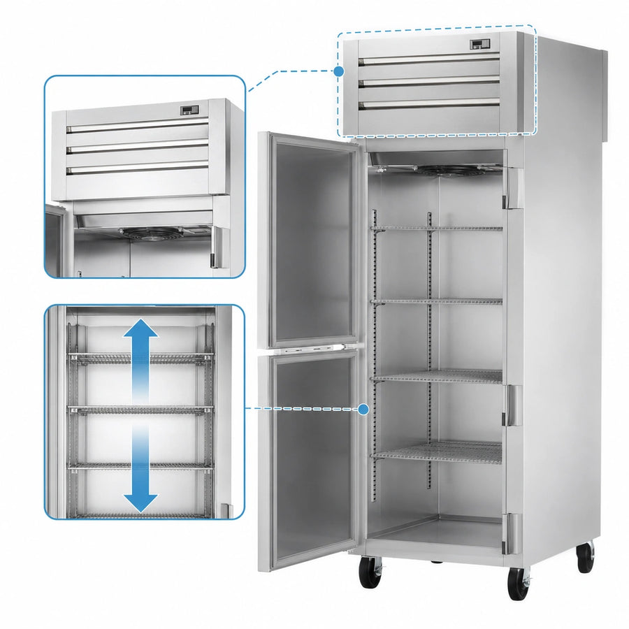 Top-Mounted Self-Contained Refrigeration