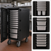 Thumbnail image #4 for Cateraide Insulated Double-End Load Food Pan Carrier, Black, Holds 16 Pan Combinations