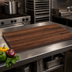 Thumbnail image #4 for Boos Block Full-Length Edge Grain American Black Walnut Kitchen Countertop, 120 x 27 x 1-1/2 Inch, Varnique Finish