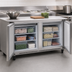 Thumbnail image #4 for Victory Refrigeration VUF60HC V-Core™ Two-Section Undercounter Freezer, 60 Inches Wide, Rear-Mounted Self-Contained Refrigeration