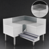 Thumbnail image #4 for Advance Tabco Prestige 90° Free-Standing Corner Drainboard Filler, 20