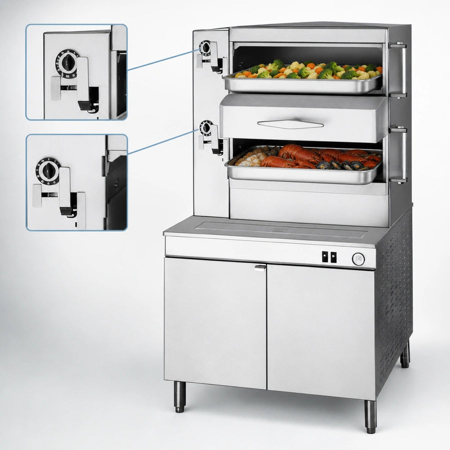 Dual Cooking Compartments