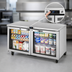Thumbnail image #4 for True SPEC SERIES 60-Inch Two-Section Undercounter Refrigerator with 2 Low-E Glass Doors