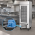 Thumbnail image #5 for Victory UltraSpec 1-Section Reach-In Glass Door Merchandiser Freezer, 25.5 Cu. Ft., Self-Contained, Bottom-Mount