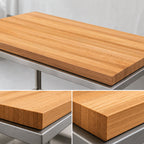 Thumbnail image #4 for John Boos Appalachian OKT9625-O Red Oak Edge Grain Kitchen Countertop, 96 x 25 x 1-1/2 in, Oil Finish, No Backsplash