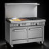 Thumbnail image #4 for Southbend Ultimate 48-Inch Gas Restaurant Range with 2 Non-Clog Burners, 36-Inch Thermostatic Griddle, Standard Oven and Cabinet Base