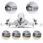 Thumbnail image #4 for Univex SFG 500 B Reversible Bench Dough Sheeter with 20-Inch Hard Chrome Rollers, Adjustable 0 to 1.9-Inch Thickness, Folding Tables