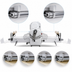 Thumbnail image #4 for Univex SFG 500 B Reversible Bench Dough Sheeter with 20-Inch Hard Chrome Rollers