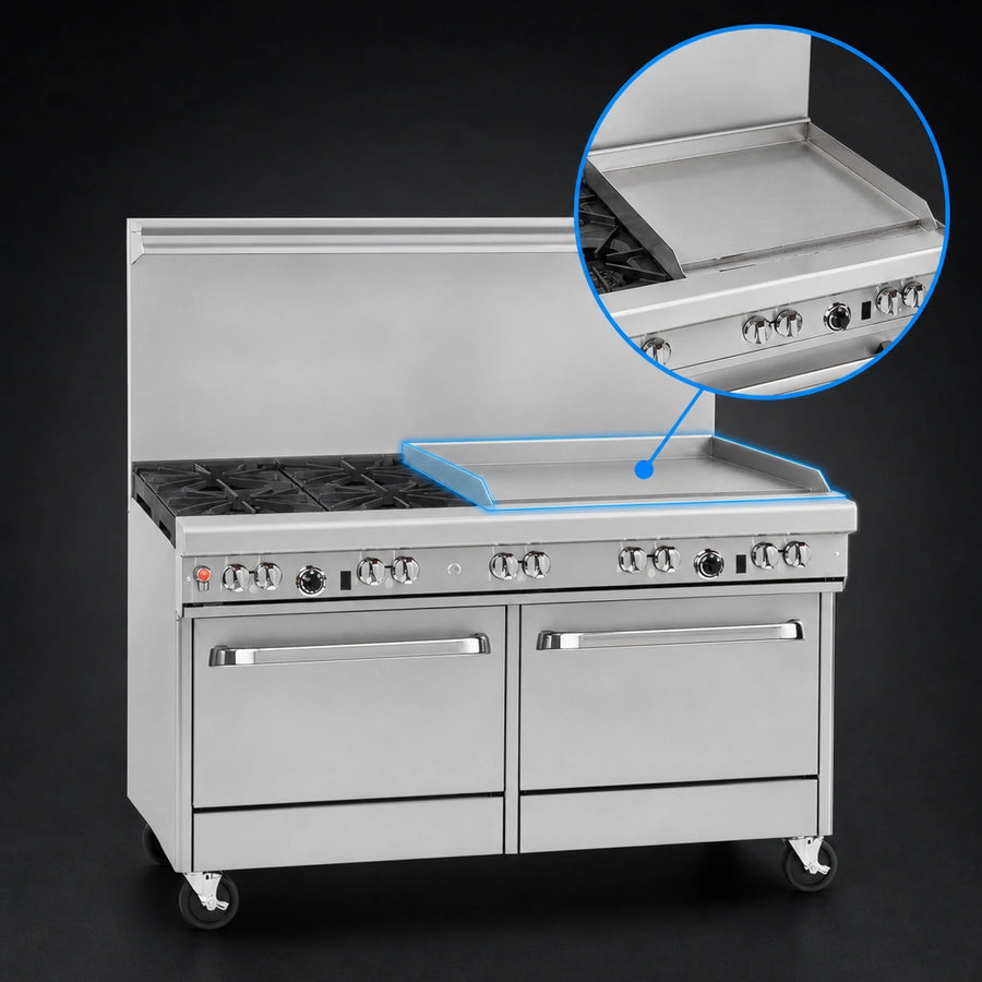 36-Inch Griddle Section