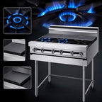 Thumbnail image #4 for Jade Range (Middleby) Titan JMRH-2ST 24" Modular Heavy-Duty Gas Range with 2 Open Burners and 2 Hot Tops