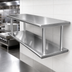 Thumbnail image #4 for Advance Tabco Double-Tier Pass-Thru Shelf, 48 x 24 Inch, Wall Mounted Stainless Steel