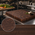 Thumbnail image #4 for Boos Block American Black Walnut End Grain Island Countertop, 36 x 38 x 4 Inches