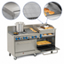 Thumbnail image #4 for Comstock-Castle 72-Inch Gas Range with 6 Star Burners, 36-Inch Raised Griddle, and 2 Ovens