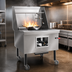 Thumbnail image #4 for Imperial 214-Inch Gas Wok Range with 8 Burners, Water-Cooled Top, and Built-In Drain System