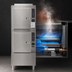 Thumbnail image #4 for Cleveland SteamCraft Ultra 10 Two-Compartment Pressureless Gas Convection Steamer, 24-Inch Wide Floor Model