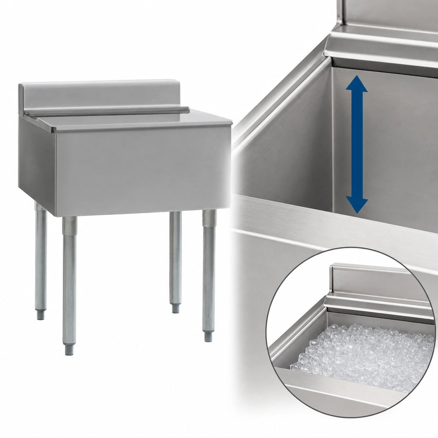 8-Inch Deep Stainless Steel Liner