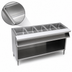 Thumbnail image #4 for Spec-Master SHT5OB-208 79-Inch 5-Well Electric Sealed Well Hot Food Table with Open Base