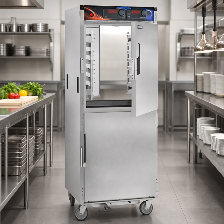 Product image #4 for Cres Cor AquaTemp Insulated Pass-Thru Hot Holding Cabinet, 32-Pan, 120V