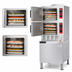 Thumbnail image #5 for Vulcan PowerSteam Gas Convection Steamer with Superheated Steam, 2 Compartments, 24-Inch Cabinet Base, 10-Pan Capacity
