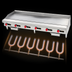 Thumbnail image #4 for American Range 72-Inch Thermostatic Countertop Gas Griddle with 1-Inch Polished Steel Plate