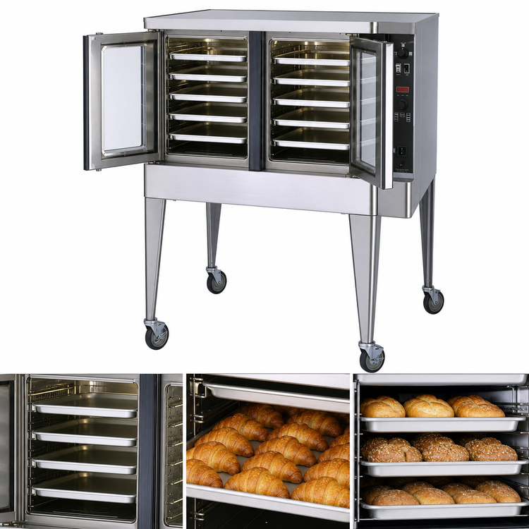 Product image #4 for Blodgett Premium Series MARK V-200 ADDL Single-Deck Electric Bakery Depth Convection Oven