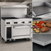 Thumbnail image #4 for Vulcan Endurance 48-Inch Gas Restaurant Range with 4 Burners, 24-Inch Griddle and Standard Oven