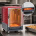 Thumbnail image #4 for Metro C5 3 Series Half-Height Low-Watt Heated Holding Cabinet with Solid Door and Universal Wire Slides