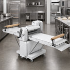 Thumbnail image #4 for Univex SFG 600 TM Reversible Floor Dough Sheeter with 24-Inch Hard Chrome Rollers, Foot Pedal and Folding Tables