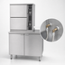 Thumbnail image #4 for Crown SCX-10-24 Two-Compartment Steam Coil Convection Steamer with 24