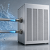 Thumbnail image #5 for Ice-O-Matic Flake-Style Water-Cooled Self-Contained Ice Maker, Stainless Steel, 940 lb/24 Hr