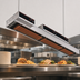 Thumbnail image #4 for Hatco Glo-Ray Infra-Black Dual Strip Heater, 72 Inch, 3.45 kW, Unlighted, Aluminum Housing
