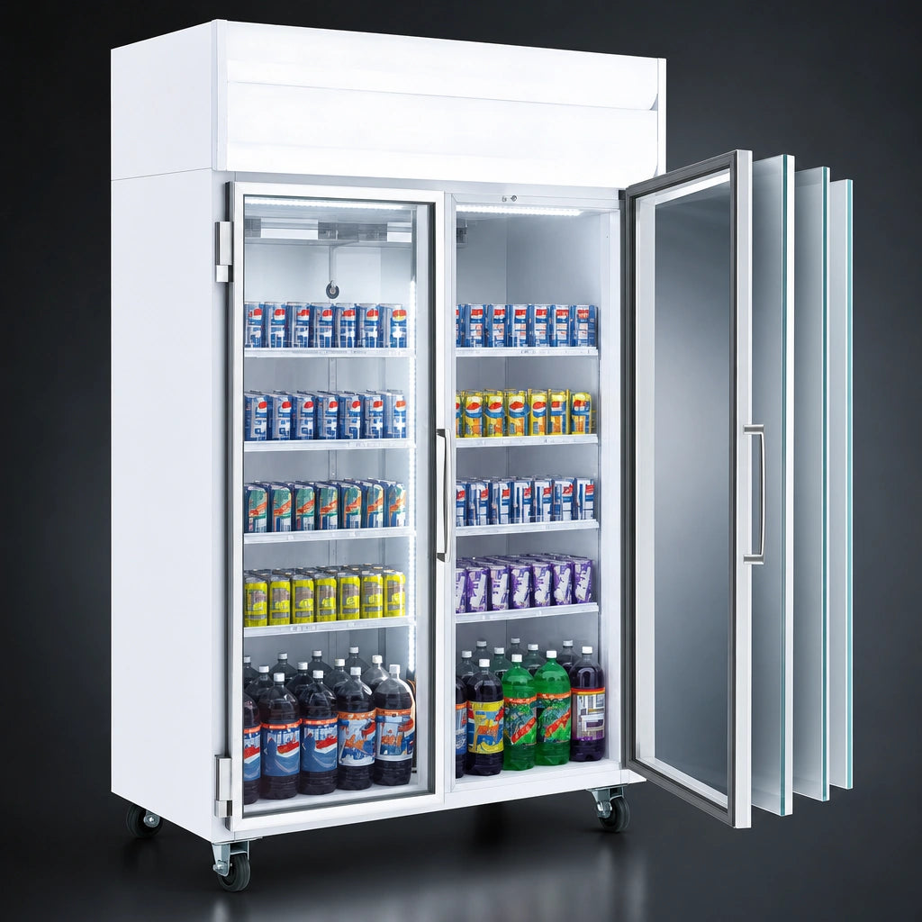 Hinged Triple-Pane Glass Doors