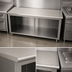 Thumbnail image #4 for Advance Tabco 108-Inch x 24-Inch Work Table with Open Front Cabinet Base and 14-Gauge 304 Stainless Steel Top
