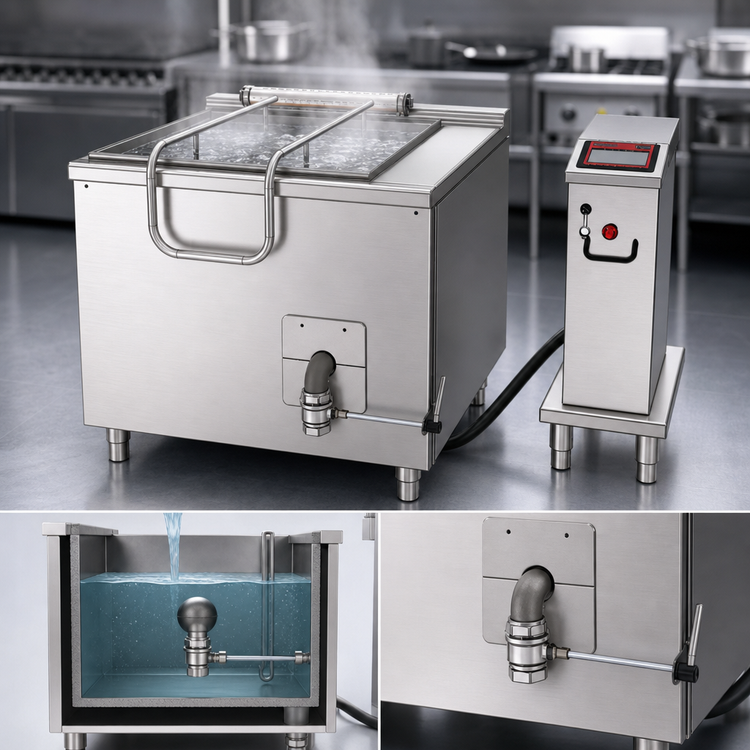Product image #4 for Firex Multicooker UCPMDG1-48 Single Basin 48 Gallon Gas Pasta Cooker