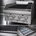 Thumbnail image #4 for Southbend HDCL-36 36-Inch Gas Countertop Charbroiler with Lava Rock Briquettes