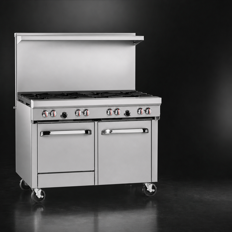Product image #4 for Southbend S-Series 48-Inch Gas Restaurant Range with Thermostatic Griddle, Standard Oven, and Cabinet Base