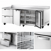 Thumbnail image #4 for True SPEC SERIES Three-Section Deep Work Top Refrigerator with 2 Doors and 2 Drawers