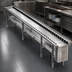 Thumbnail image #4 for Dinex DXIESR20 Tray Make-Up Conveyor with PVC Rollers, 20-Foot Section