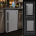 Thumbnail image #4 for Glastender C1SB20 One-Zone Side-Serviced Bar Profile Back Bar Cooler, 20-Inch, One-Section, Solid Door