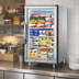 Thumbnail image #4 for True 24-Inch Countertop Glass Door Refrigerated Merchandiser, 3 Shelves, Stainless Steel
