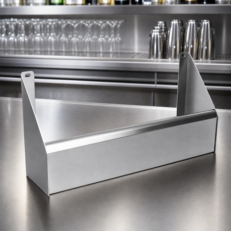 Product image #4 for CHOICE 49-Inch Stainless Steel Single Speed Rail with Keyhole Mounting
