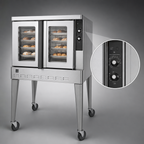 Thumbnail image #4 for Blodgett (Middleby) Zephaire Series ZEPH-200-G SGL Gas Bakery-Depth Convection Oven, Single Deck, 5-Pan, Solid State Controls