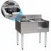 Thumbnail image #4 for Eagle Group 2200 Series Underbar Ice Bin/Cocktail Station with Blender Recess and 7-Circuit Cold Plate