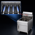 Thumbnail image #4 for RedHots Countertop Liquid Propane Gas Fryer with Single Fry Pot, 30 lb. Fat Capacity