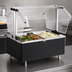 Thumbnail image #4 for Eagle Service Mate Deluxe Tabletop Buffet Hot Food Table with Sneeze Guard, 48-Inch, 3-Well, 240V
