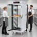 Thumbnail image #4 for Metro C5 8 Series Full-Height Pass-Thru Heated Holding Cabinet with Glass Doors and Lip-Load Slides
