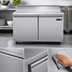 Thumbnail image #4 for Maxx Cold V-Series 48-Inch Megatop Salad and Sandwich Prep Table, 12.8 Cu. Ft., 2 Solid Doors