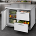 Thumbnail image #5 for Turbo Air PRO Series Front-Breathing Two-Section Undercounter Refrigerator with 1 Solid Door and 2 Drawers
