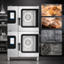 Thumbnail image #5 for Convotherm K12 Maxx Pro Double Stacked Electric Boilerless Combi Oven/Steamer Package (6 & 10 Half-Size Sheet Pan Capacity)