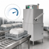 Thumbnail image #4 for Champion DH-3000 Single-Rack High-Temperature Door-Type Dishwasher with 40°/70°F Rise Electric Booster, 60 Racks/Hour